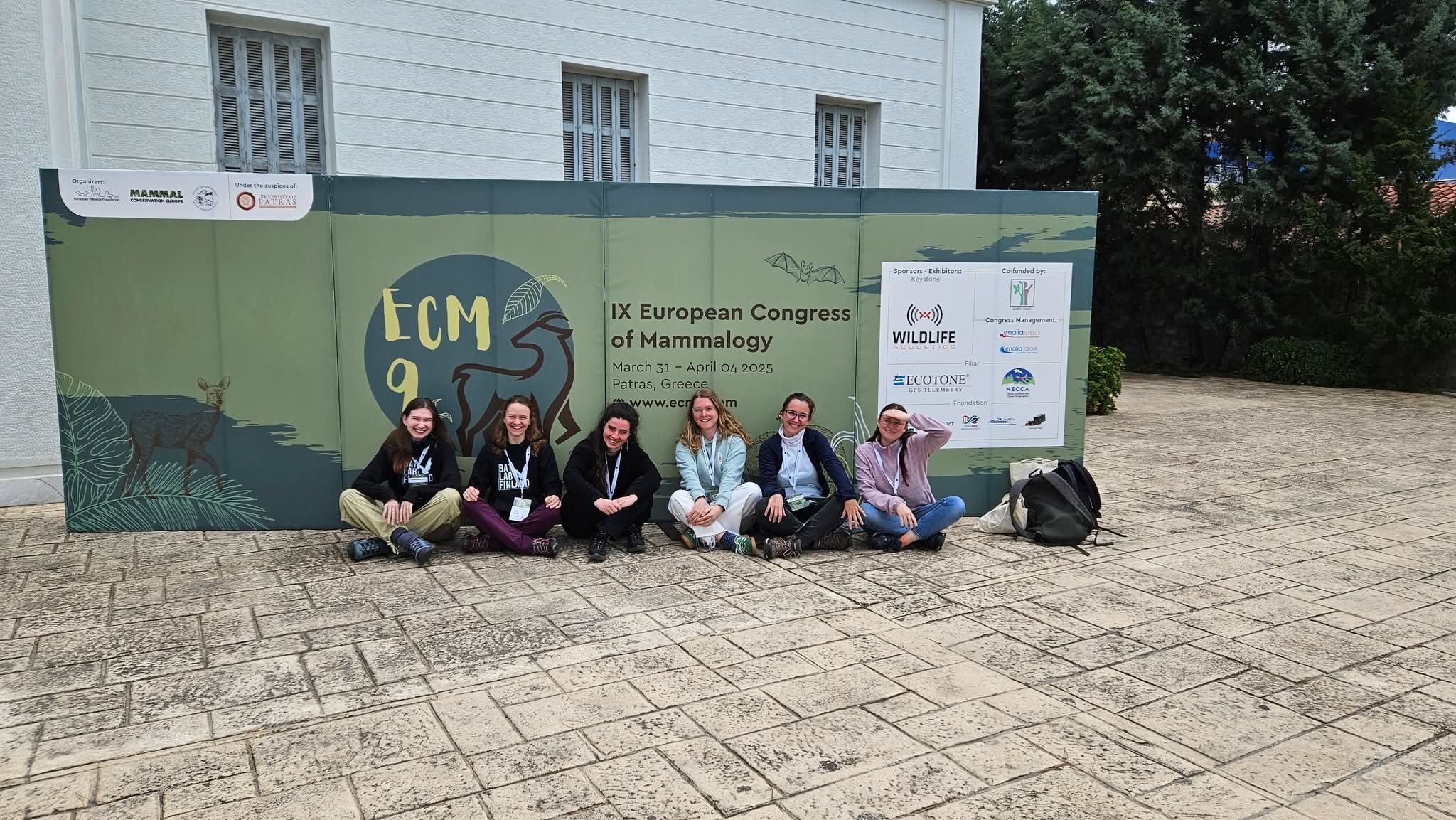 Group at European Congress of Mammalogy 2025.